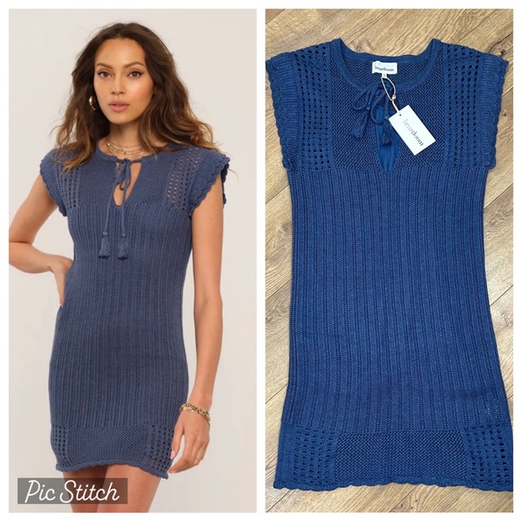 Heartloom Dresses & Skirts - NWT Heartloom blue knit 2 piece dress - Size M